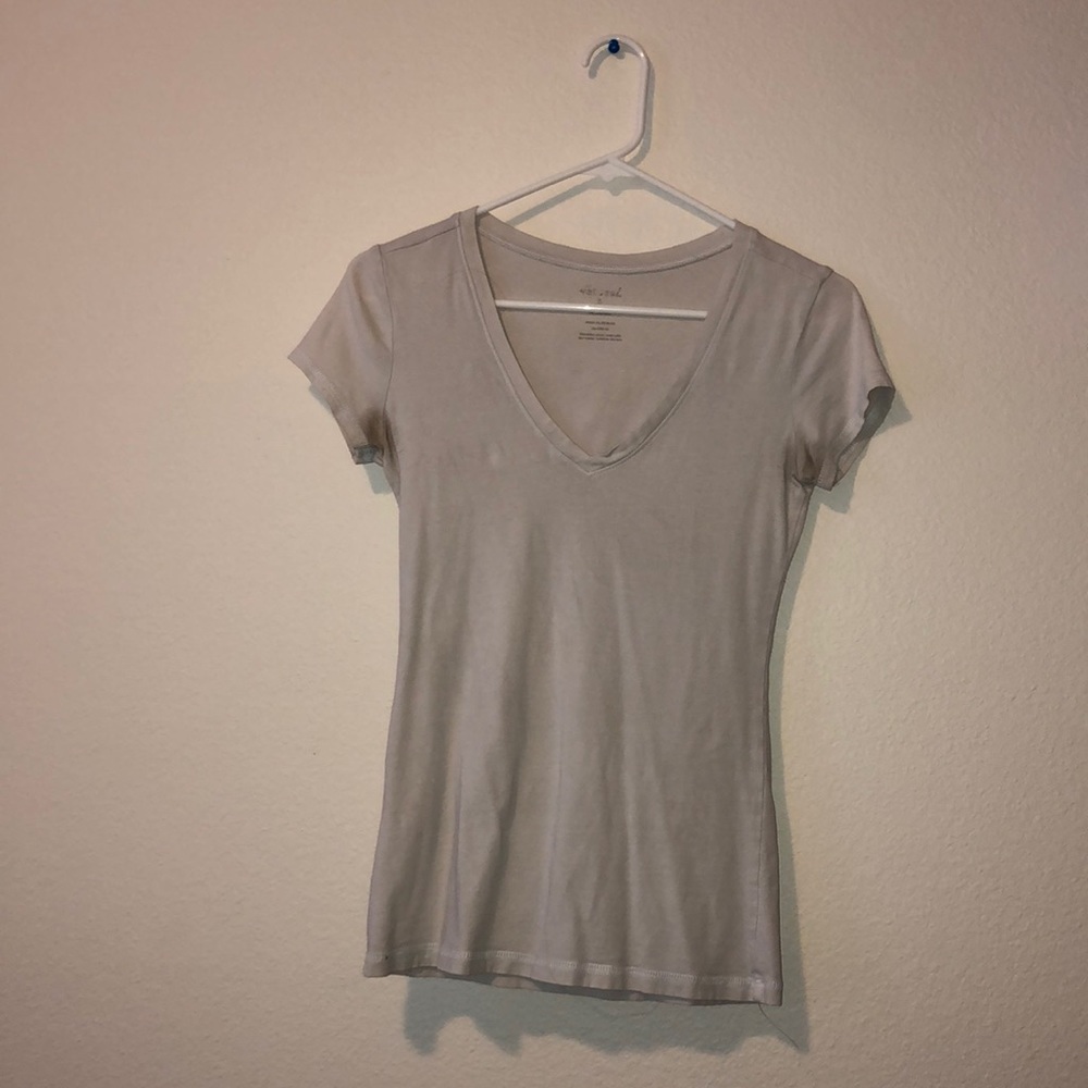 White V neck
